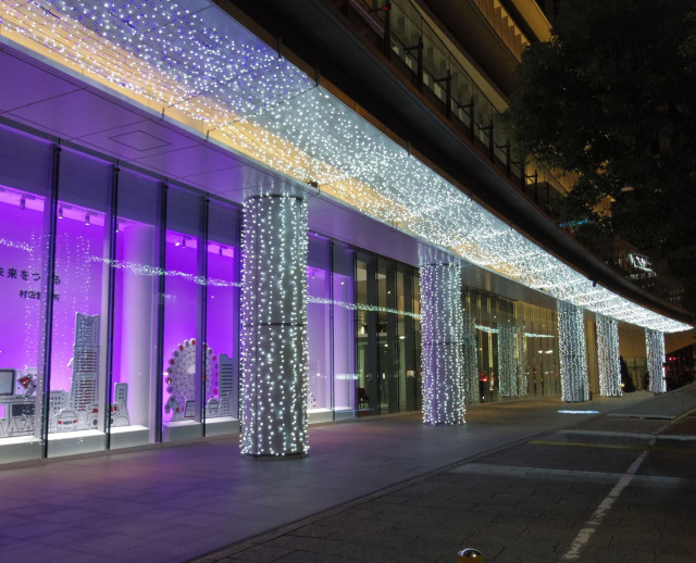 村田製作所イルミネーション 2025～星と雪のきらめき～